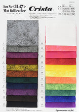 Load image into Gallery viewer, CS1147 matte foil leather