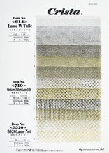 画像をギャラリービューアに読み込む, CS710 Checkered Pattern Lame Tulle