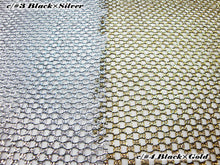 画像をギャラリービューアに読み込む, CS710 Checkered Pattern Lame Tulle