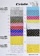 画像をギャラリービューアに読み込む, CS819 Confetti Span