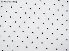 Load image into Gallery viewer, CS799 Tulle Flocky Polka Dot
