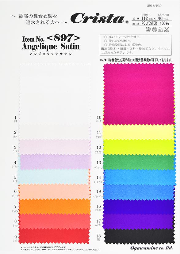 CS897　Angelique Satin　Sample Book